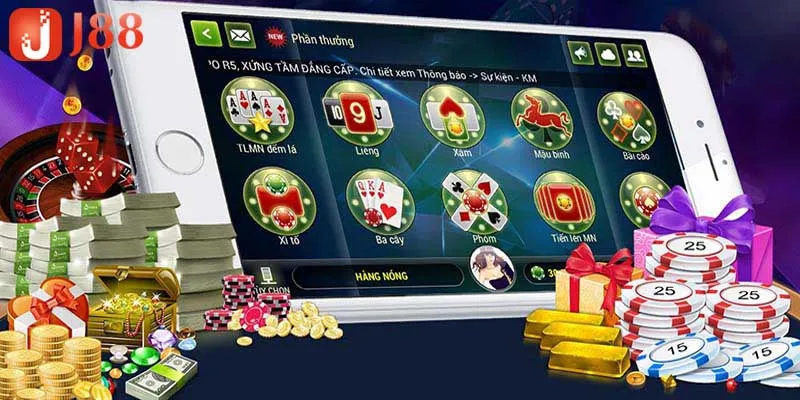 Tổng quan về sảnh game bài J88